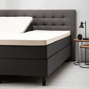 Splittopper Hoeslaken – creme – 120/140/200– Jersey Stretch – Hotelkwaliteit