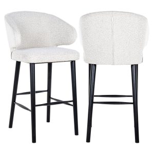 Barstoel Indigo white bouclé Richmond Interiors