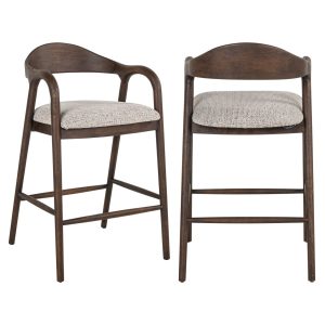 Counterstoel Mihara mocca fancy fire retardant Richmond Interiors