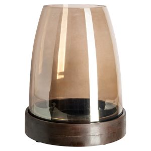 Windlicht Skye walnut Richmond Interiors