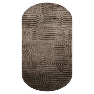 Vloerkleed Liff dark brown 200×350 Richmond Interiors