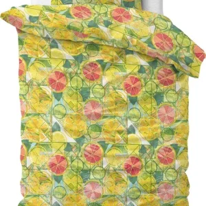 Fresh Fruits - Dekbedovertrek - Eenpersoons - 140x200/220 + 1 kussensloop 60x70 - Multi