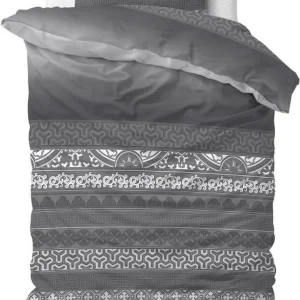 Asian Lace - Dekbedovertrek - Blended - 135x200 Antraciet