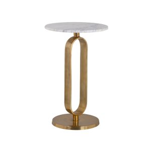 Bijzettafel Celine brushed gold Richmond Interiors