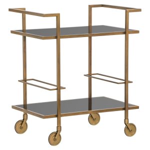 Trolley Xo brushed gold Richmond Interiors
