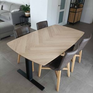 Deens ovale visgraat tafels