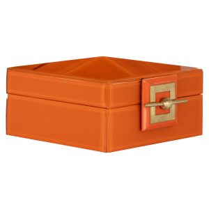 Opbergdoos Bodine orange small Richmond Interiors