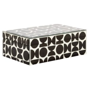 Opbergdoos Vivian black large Richmond Interiors