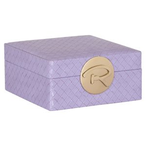 Opbergdoos Joelle purple small Richmond Interiors