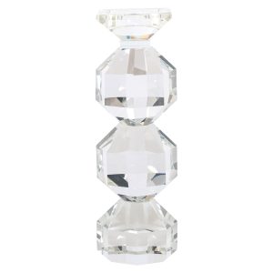 Kandelaar Safia clear transparent small Richmond Interiors