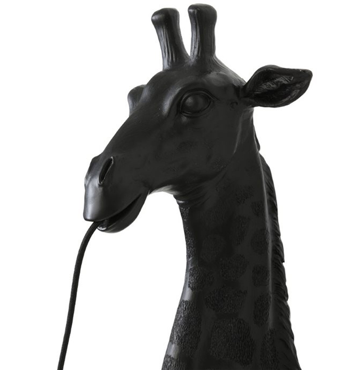 Wandlamp Giraffe zwart - Afbeelding 6