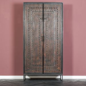 Kast Amboeki Donkerbruin