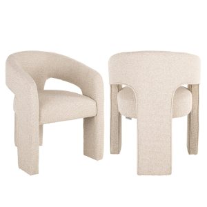 Eetkamerstoel Belle biscotti fire retardant Richmond Interiors
