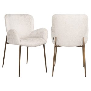 Eetkamerstoel Amber cream fusion fire retardant Richmond Interiors