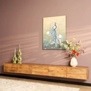 Zwevend TV meubel Mangohout 280 cm naturel FSVI