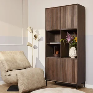 Vakkenkast mangohout 90cm FSMA