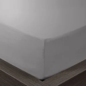 Beau Maison - Hoeslaken - 100% Katoen - 160x200cm - Grijs