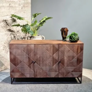 Dressoir mangohout 145cm BEJA