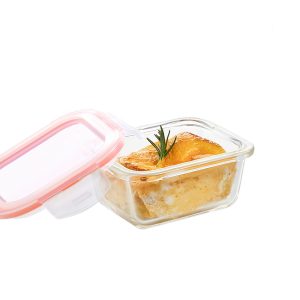 Glazen (mini-) ovenschaaltje met deksel 160 ml