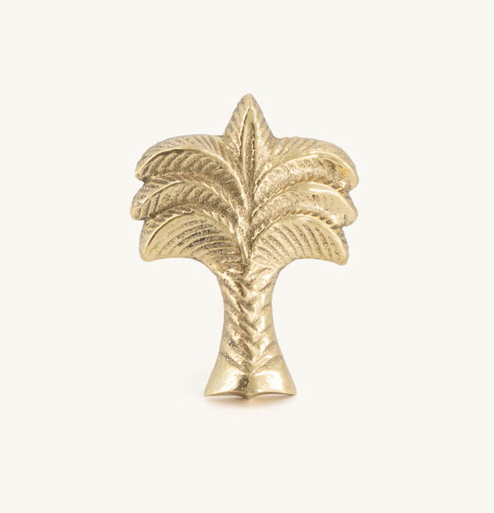 Doing Goods kastknop koper wanda palm - Afbeelding 5