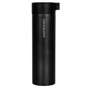 Knob thermosfles 400 ml – Zwart