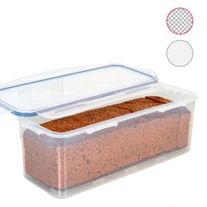 Ontbijtkoek / Cake bewaardoos 2000 ml met vochtrooster