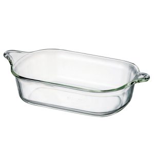 Glazen ovenschaal met handgreep 2.0 L