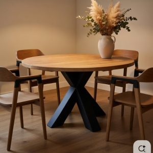Eettafel Rondo Oak
