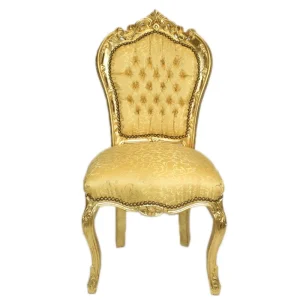 Barok Eetkamerstoel Goud- Goud