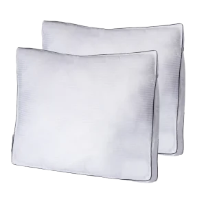 2 STUKS - Hotelkwaliteit Hoofdkussen - Satijn/Katoen - 50x60cm - wit - verkoelend - anti allergie