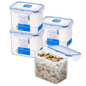 Voordeelverpakking vershoudbakjes 1000 ml | 4 stuks