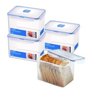 Voordeelverpakking vershoudbakjes 3900 ml | 4 stuks