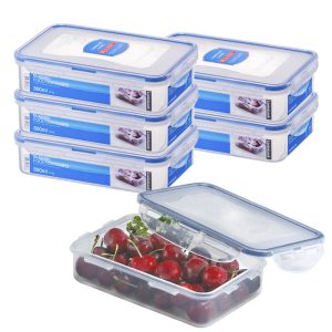 Voordeelverpakking vershoudbakjes 800 ml | 6 stuks