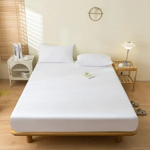 Dream - Hoeslaken - 100% Katoen - 140x200 cm - 25/30 cm Hoek - Wit