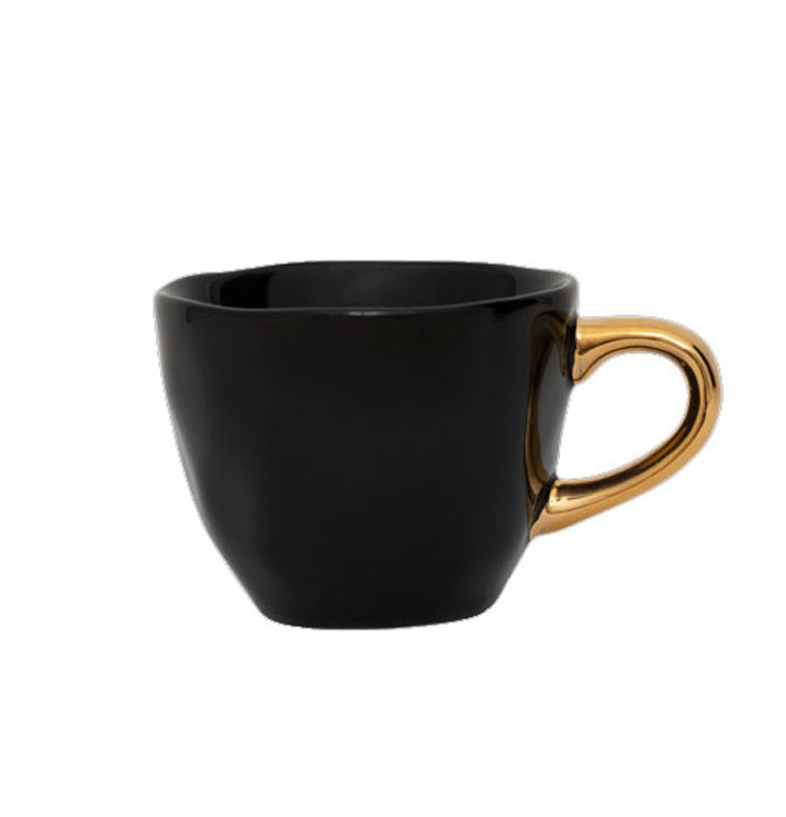 Good Morning Espresso cup black